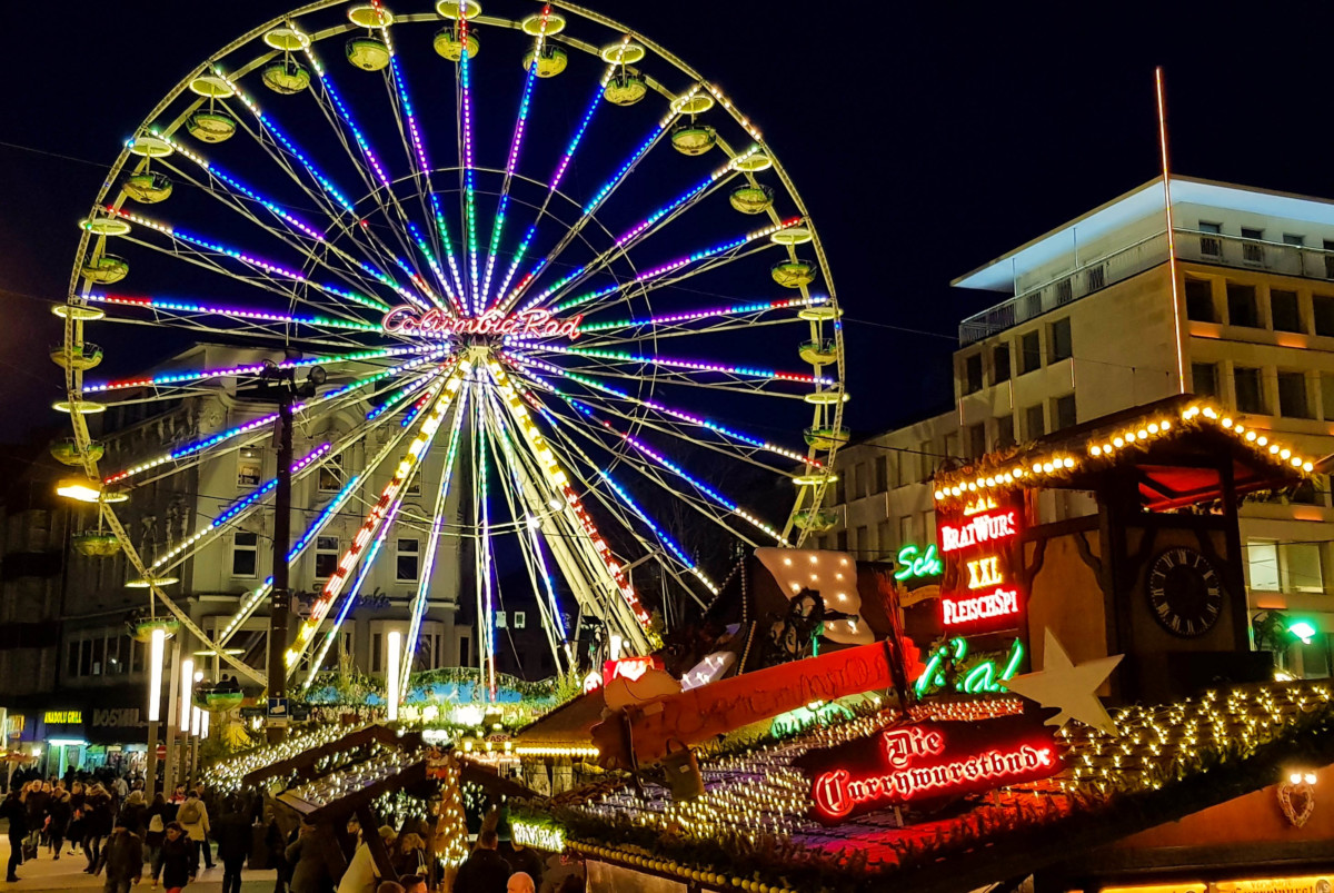 Dortmund Weihnachtsmarkt © Riessdo - licence [CC BY 2.0] from Wikimedia Commons