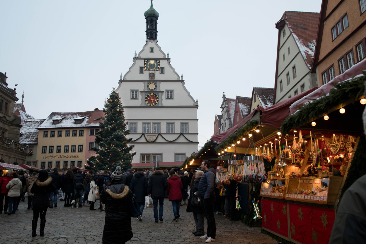 Marché de Noël de Rothenburg © Reflections Enroute