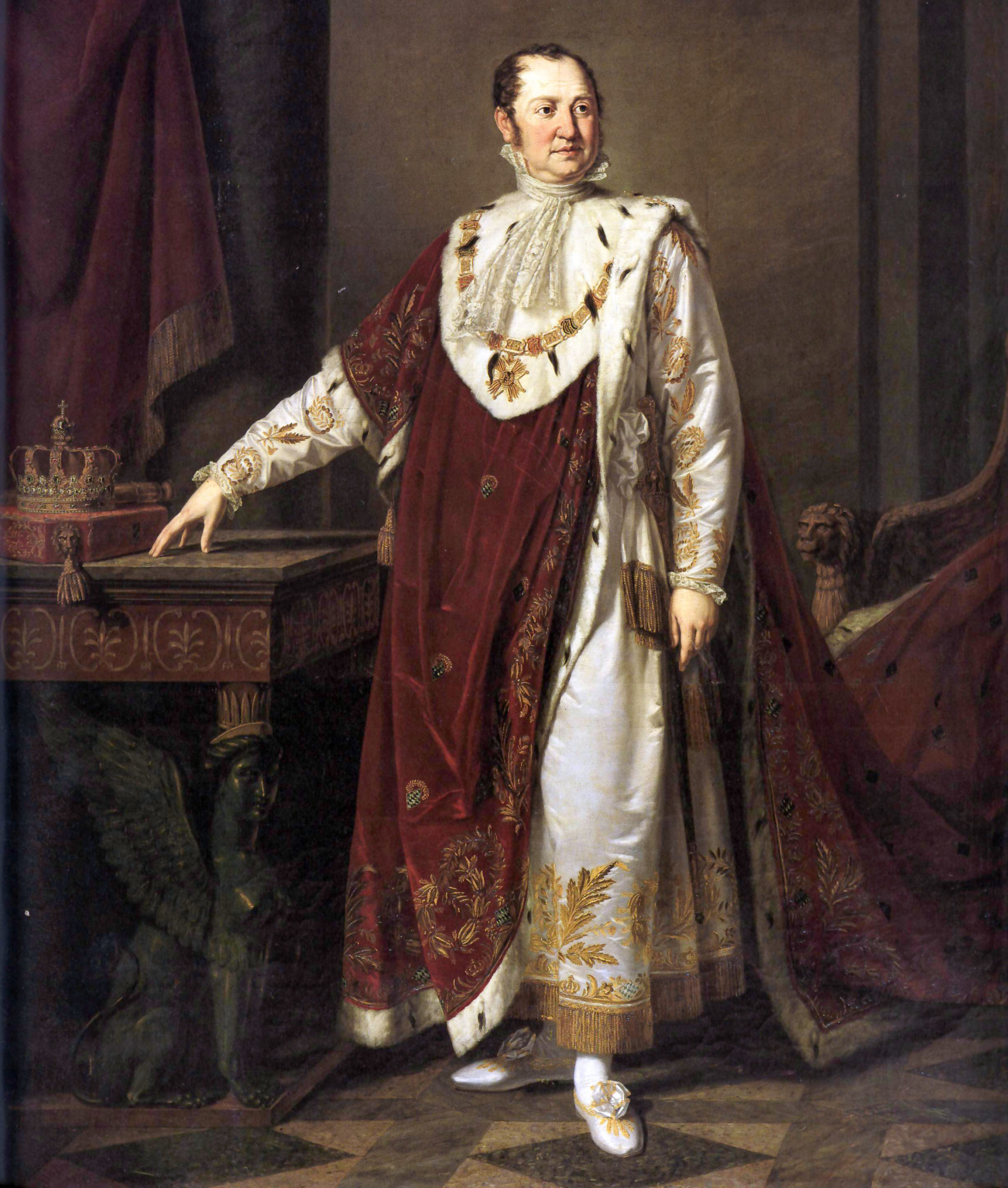 Maximilien de Wittelsbach, roi de Bavière, portrait de 1806