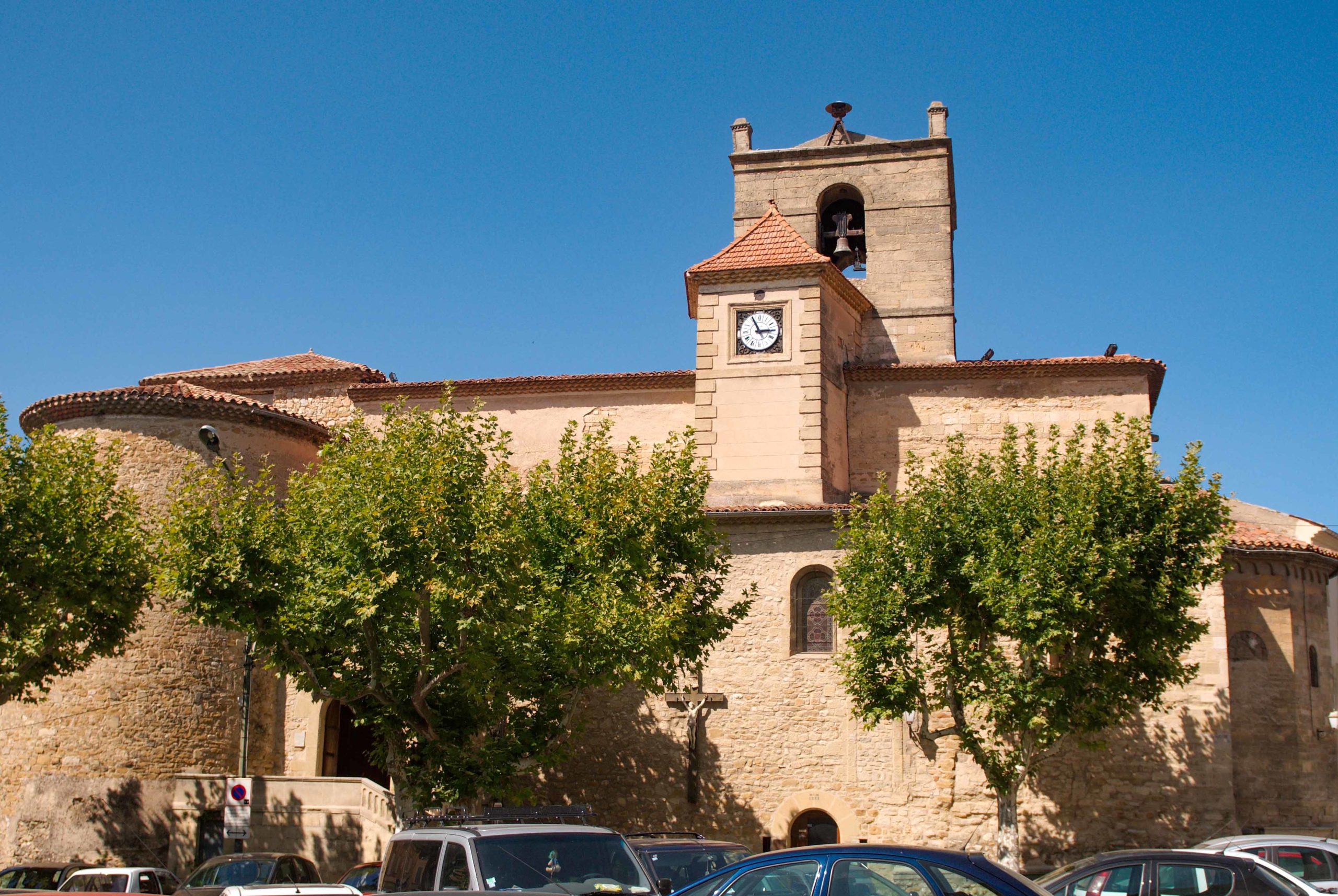 Autour d'Aix-en-Provence - La Tour d'Aigues - Eglise Notre-Dame de Roumegas © Zil - licence [CC BY 3.0] from Wikimedia Commons