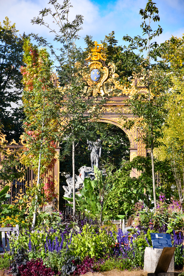 Jardin éphémère sur la place Stanislas © French Moments