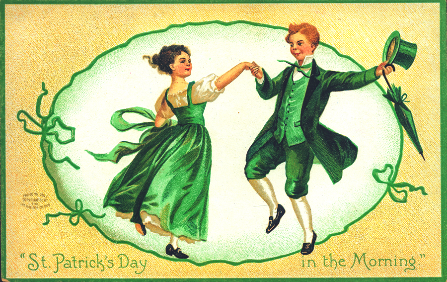 Carte de vœux pour la Saint-Patrick