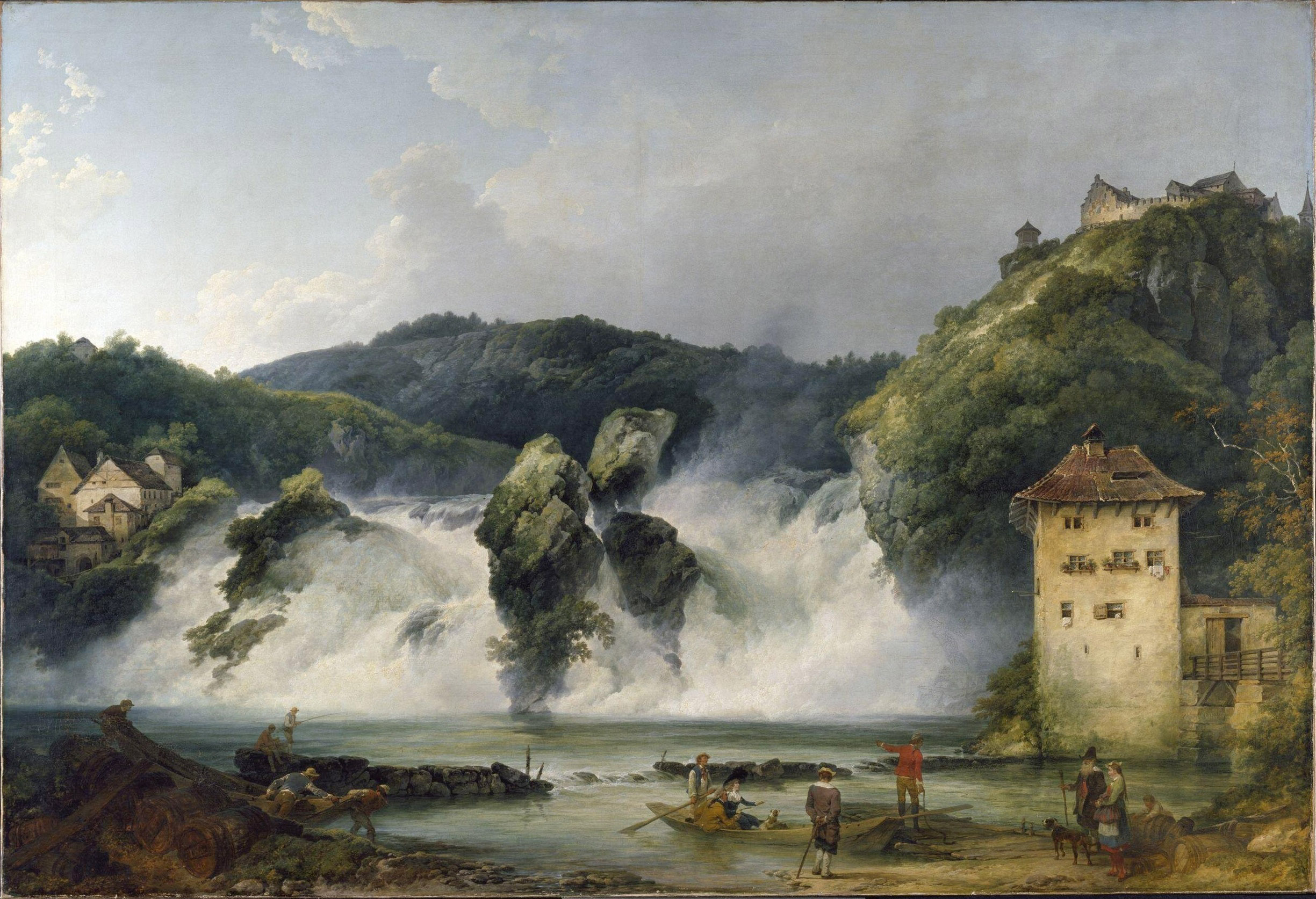 Peinture de Philip James de Loutherbourg (1788)