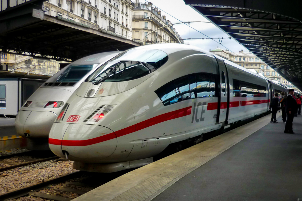 ICE et TGV-Est © French Moments