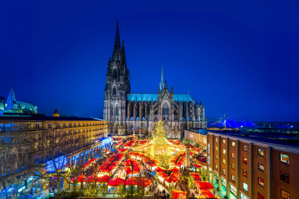 Marché de Noël de Cologne. Source: Depositphotos.com