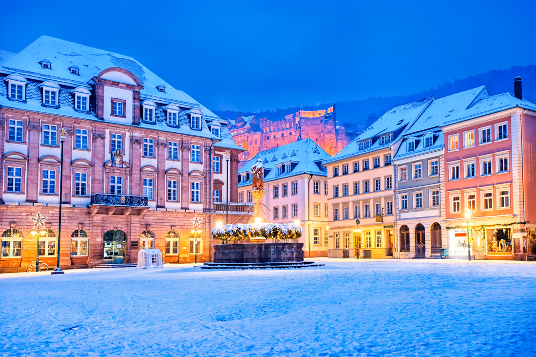 Heidelberg in Winter. Source: Depositphotos.com