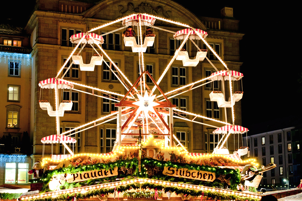 Ferris wheel in Dresdner Striezelmarkt. Source: Depositphotos.com