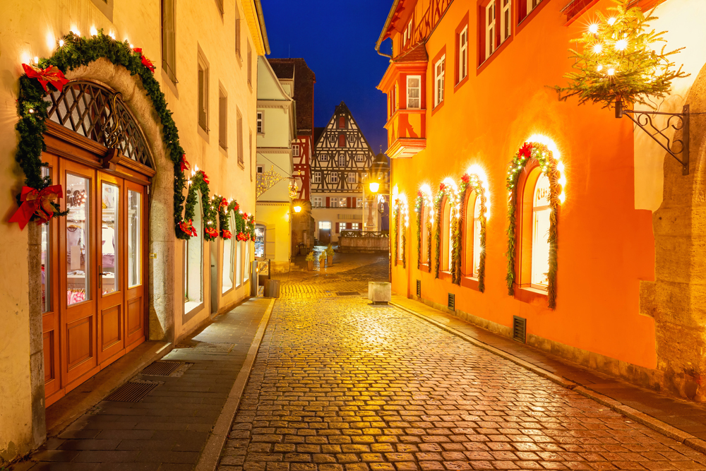 Christmas in Rothenburg ob der Tauber. Source: Depositphotos.com