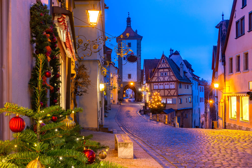 Noël à Rothenburg ob der Tauber. Source: Depositphotos.com