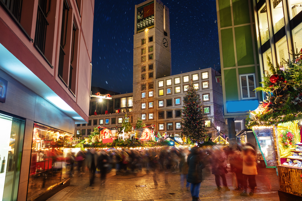 Marché de Noël de Stuttgart. Source: Depositphotos.com