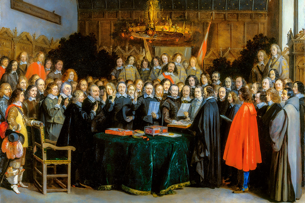 Ratification des Traités de Westphalie 1648 Conséquences des Traités de Westphalie sur l'Alsace