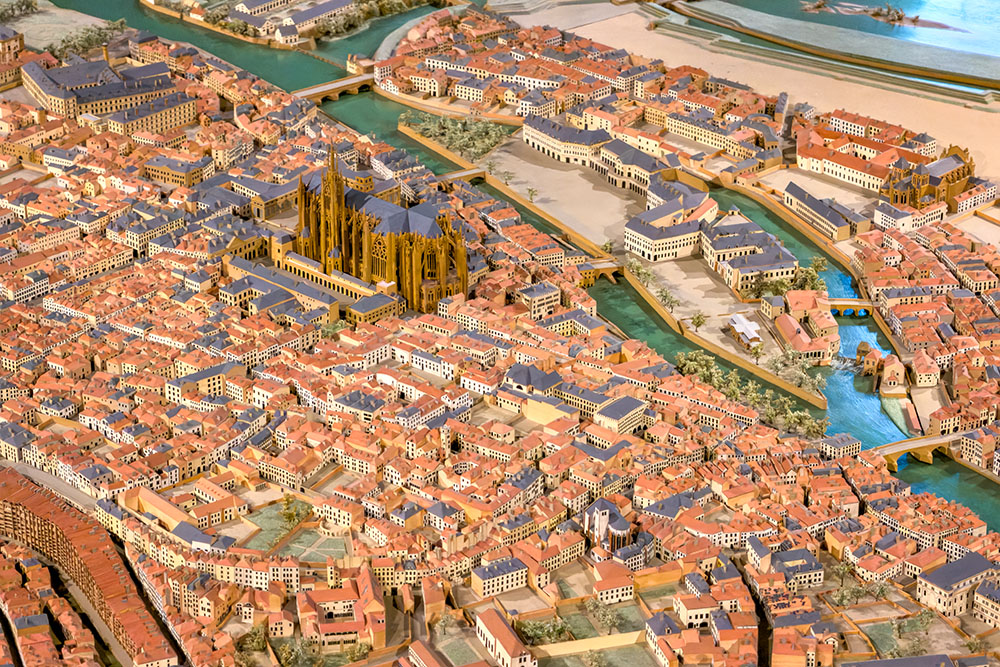 Plan-relief de la ville de Metz © French Moments