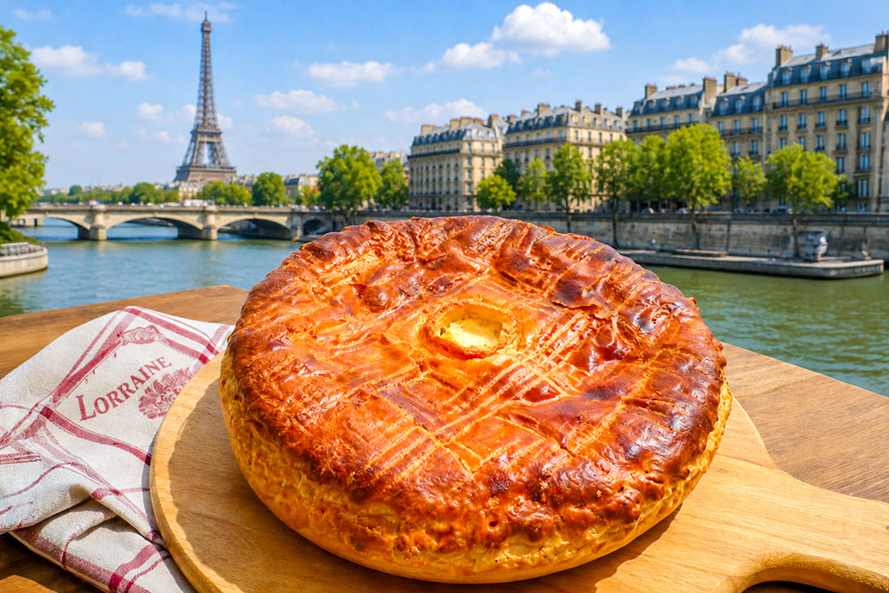 Tourte Lorraine 04 LR by Openai Tourte Lorraine à Paris