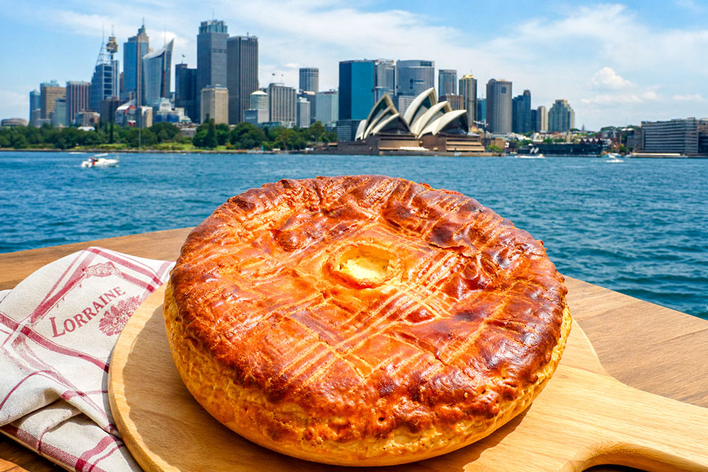 Tourte Lorraine Sydney LR Tourte Lorraine à Sydney