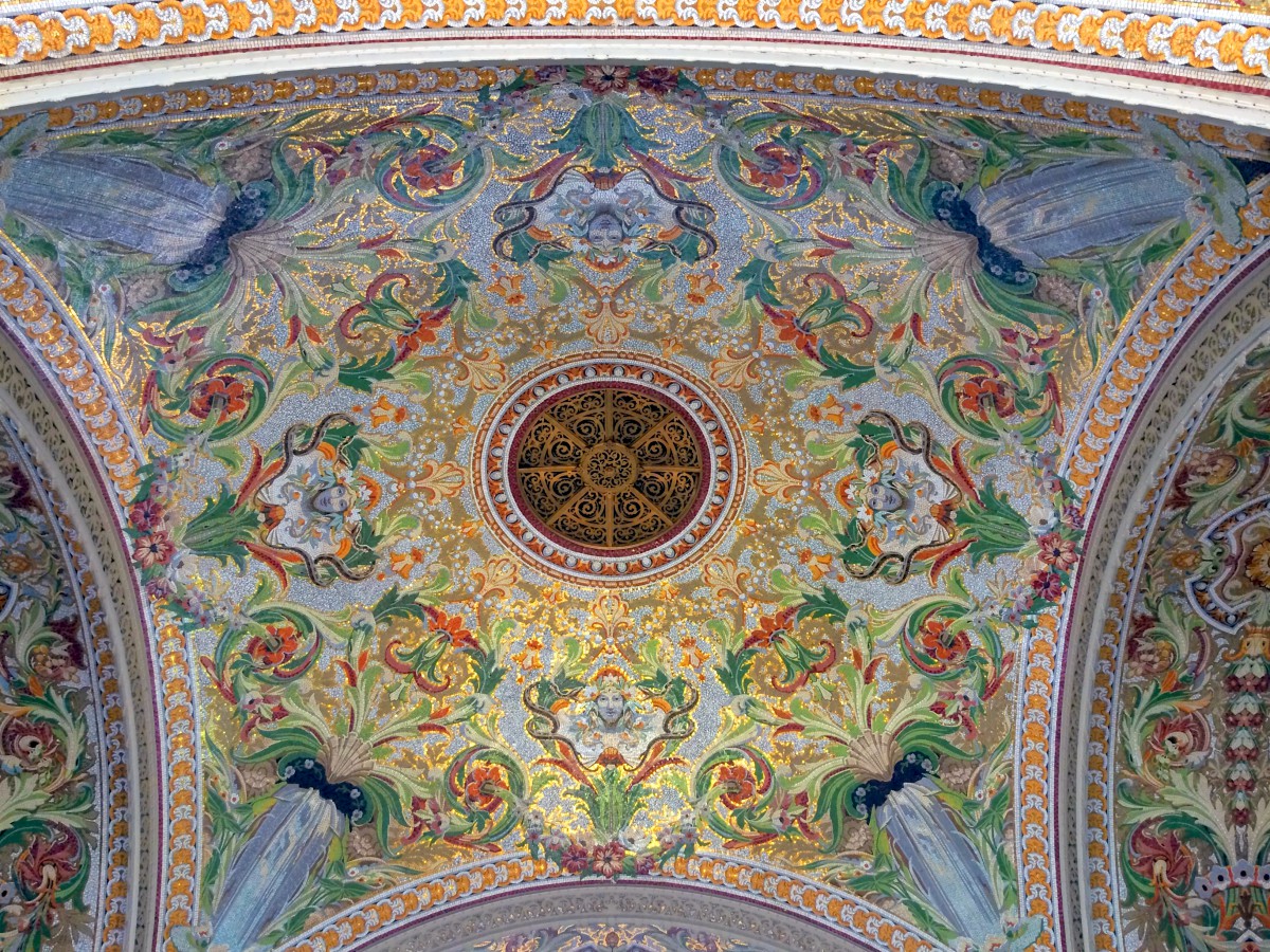 Aix-les-Bains 09 © French Moments The Art Nouveau mosaics, Casino of Aix-les-Bains © French Moments