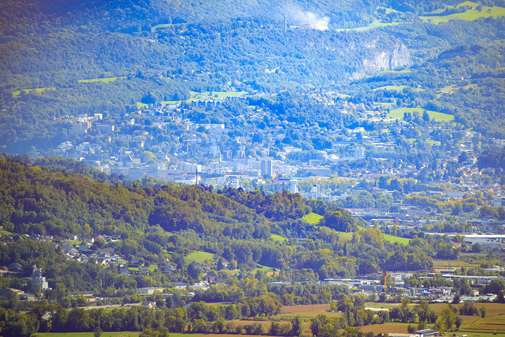 Chambery from Chapelle Mont du Chat copyright French Moments Chambéry © French Moments