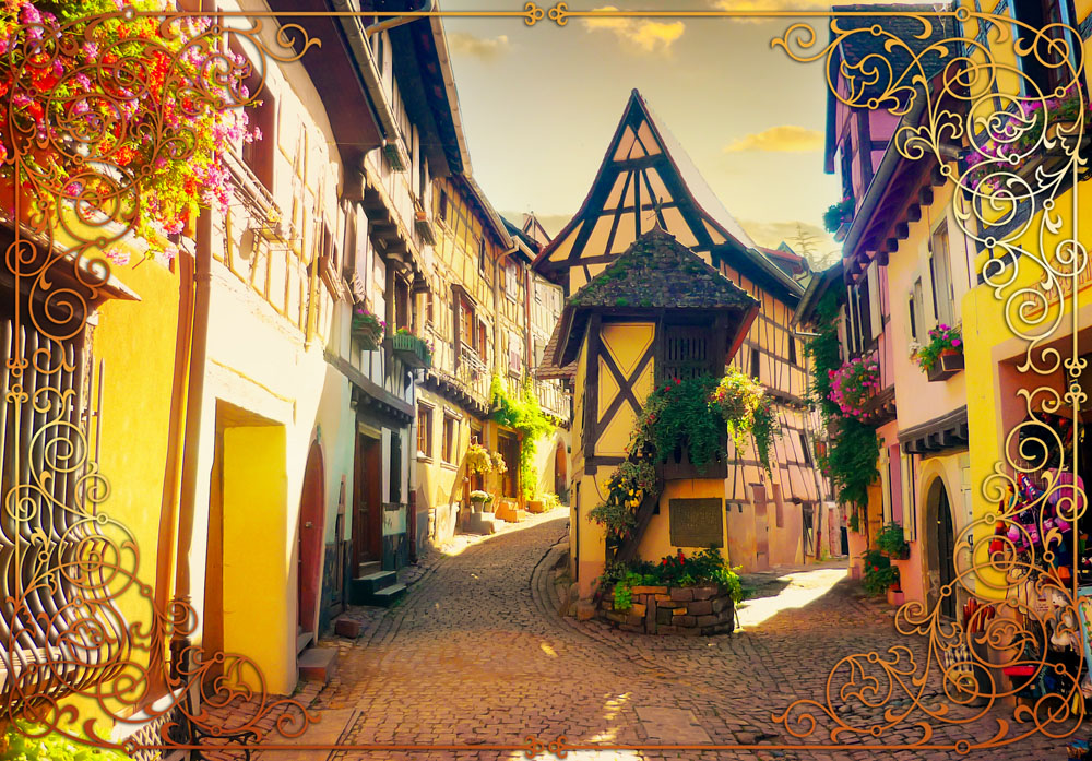 Eguisheim, village de conte de fées © French Moments