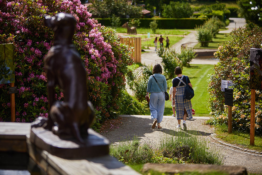 Jardins de Wesserling © Parcdewesserling - licence [CC BY-SA 4.0] from Wikimedia Commons