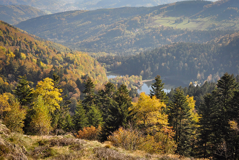 Lacs des Grand et Petit Neuweiher © Jean-François Azens- licence [CC BY-SA 3.0] from Wikimedia Commons