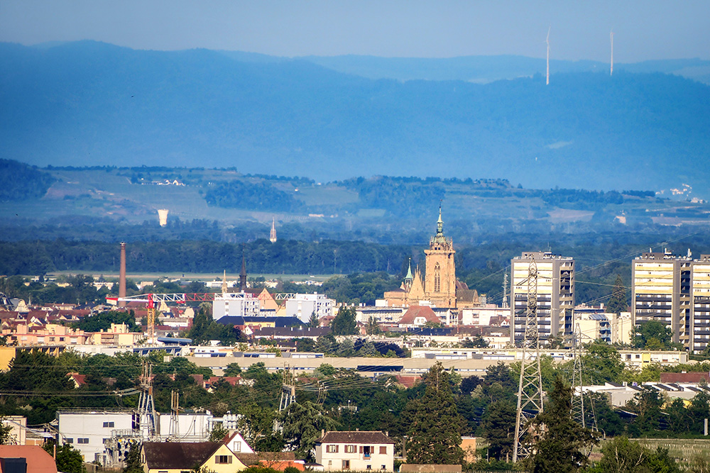Colmar seen from Turckheim